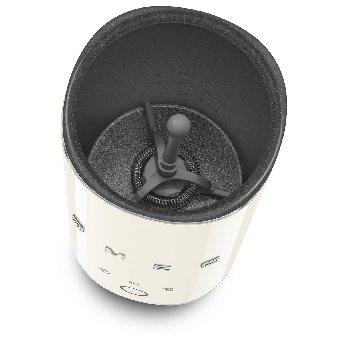 Batedor de Leite Smeg Anni 50 de 500 W Creme-9