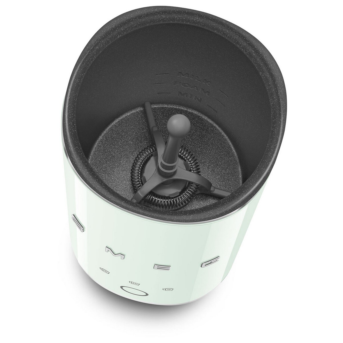 Batedor de Leite Smeg Anni 50 de 500 W Verde Água-9