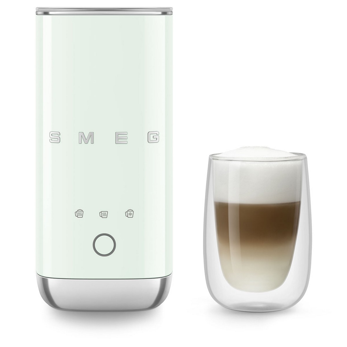 Batedor de Leite Smeg Anni 50 de 500 W Verde Água-10