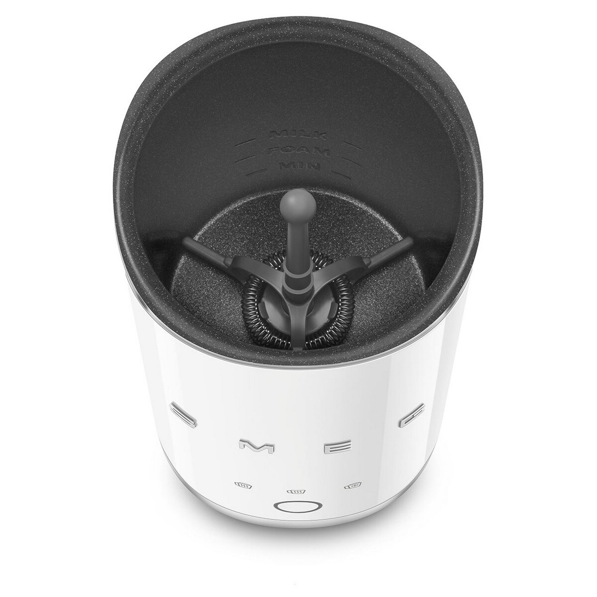 Batedor de Leite Smeg Anni 50 de 500 W Branco-8