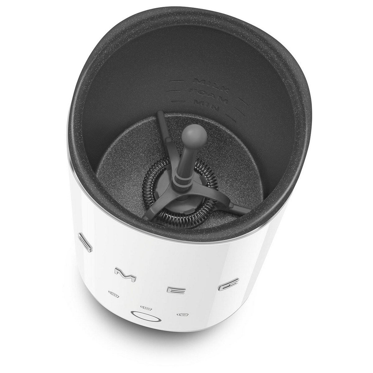 Batedor de Leite Smeg Anni 50 de 500 W Branco-9