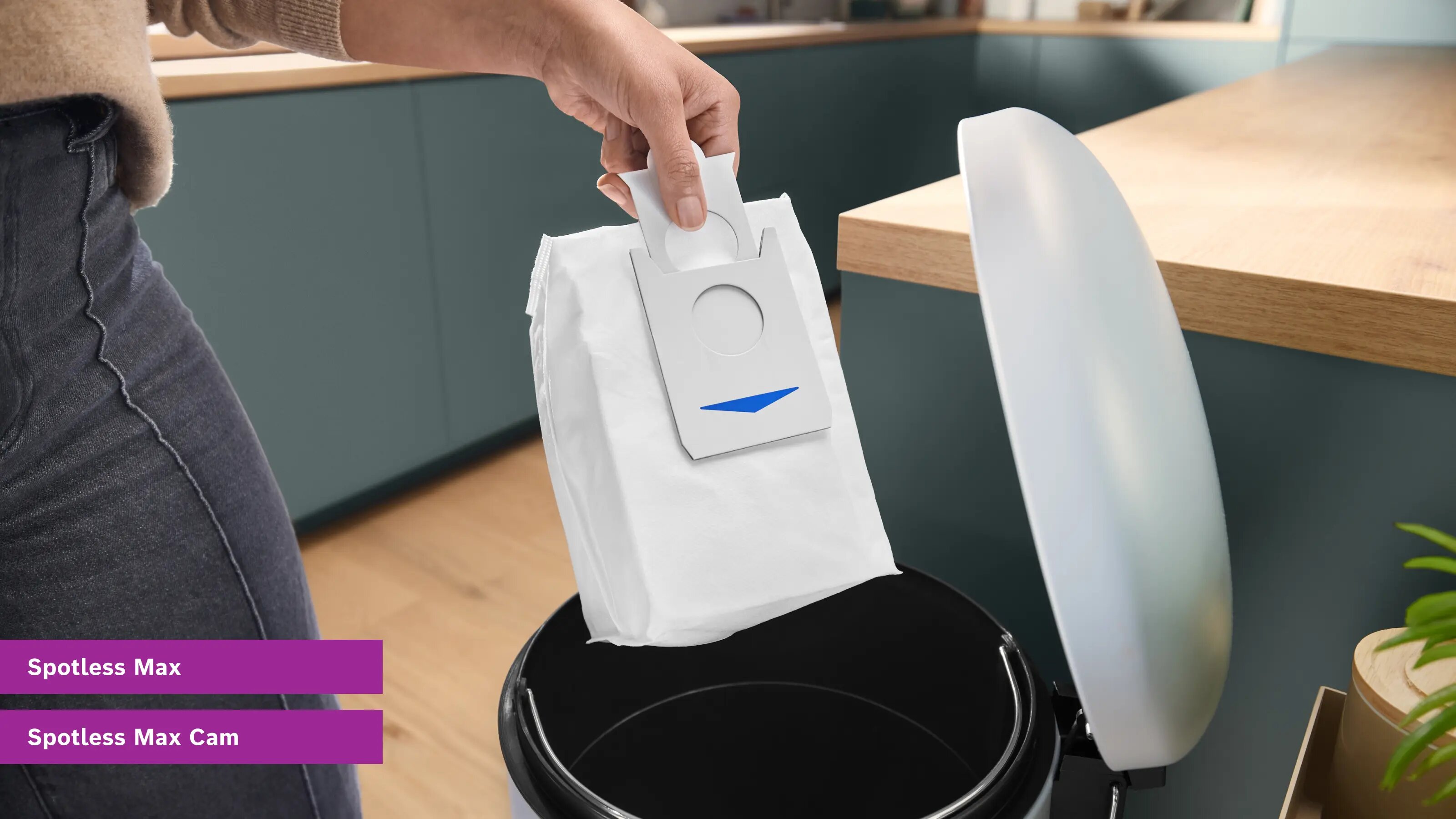 Acessório Saco para Aspirador Bosch BHZRDBAB Antibacteriano para Pó Spotless 2