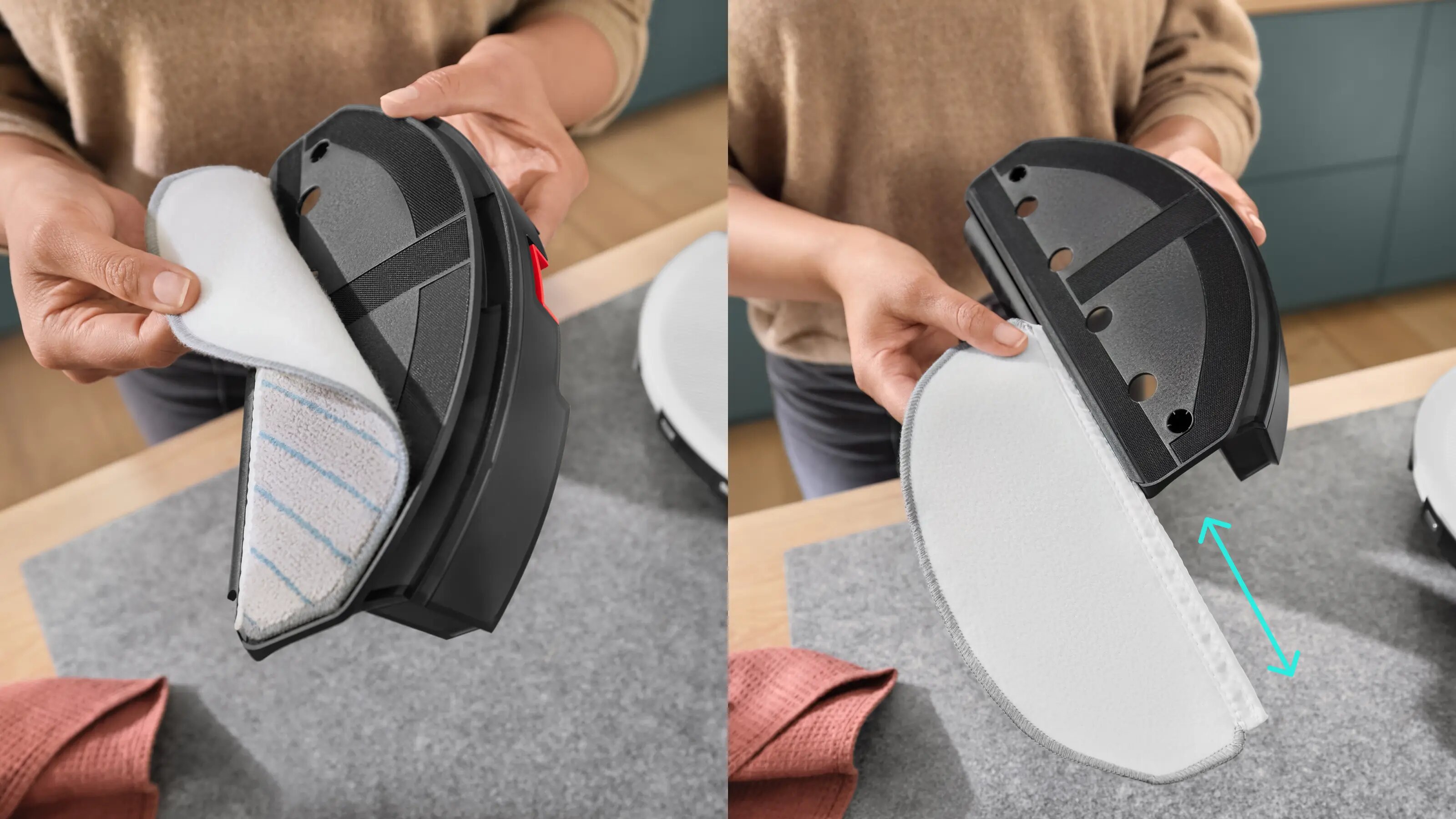 Acessório Mopa Bosch BHZRMP12 Cloths Spotless para Robot Aspirador 2