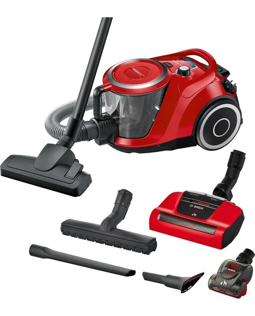 Imagem 0 de Aspirador sem Saco Bosch Serie 6 BGS41PET1 ProAnimal de 750 W - Vermelho