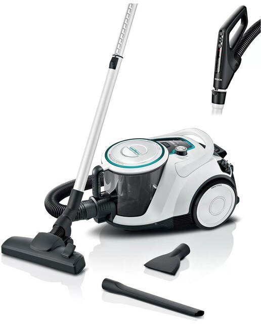 Imagem 0 de Aspirador sem Saco Bosch Serie 6 BGS41HYG1 ProHygienic de 550 W - Branco