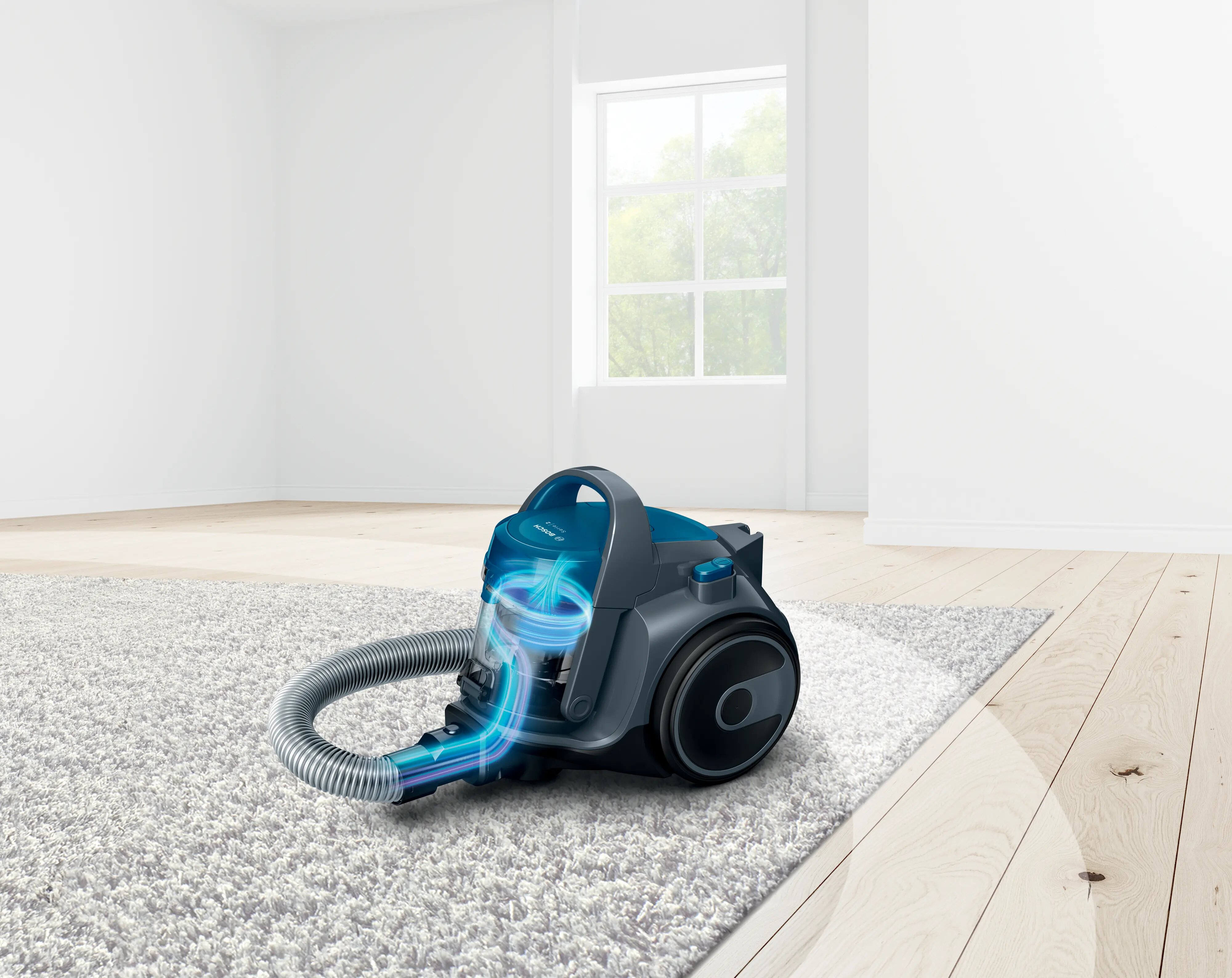 Aspirador sem Saco Bosch Serie 2 BGS05A220 - Azul Azul-2