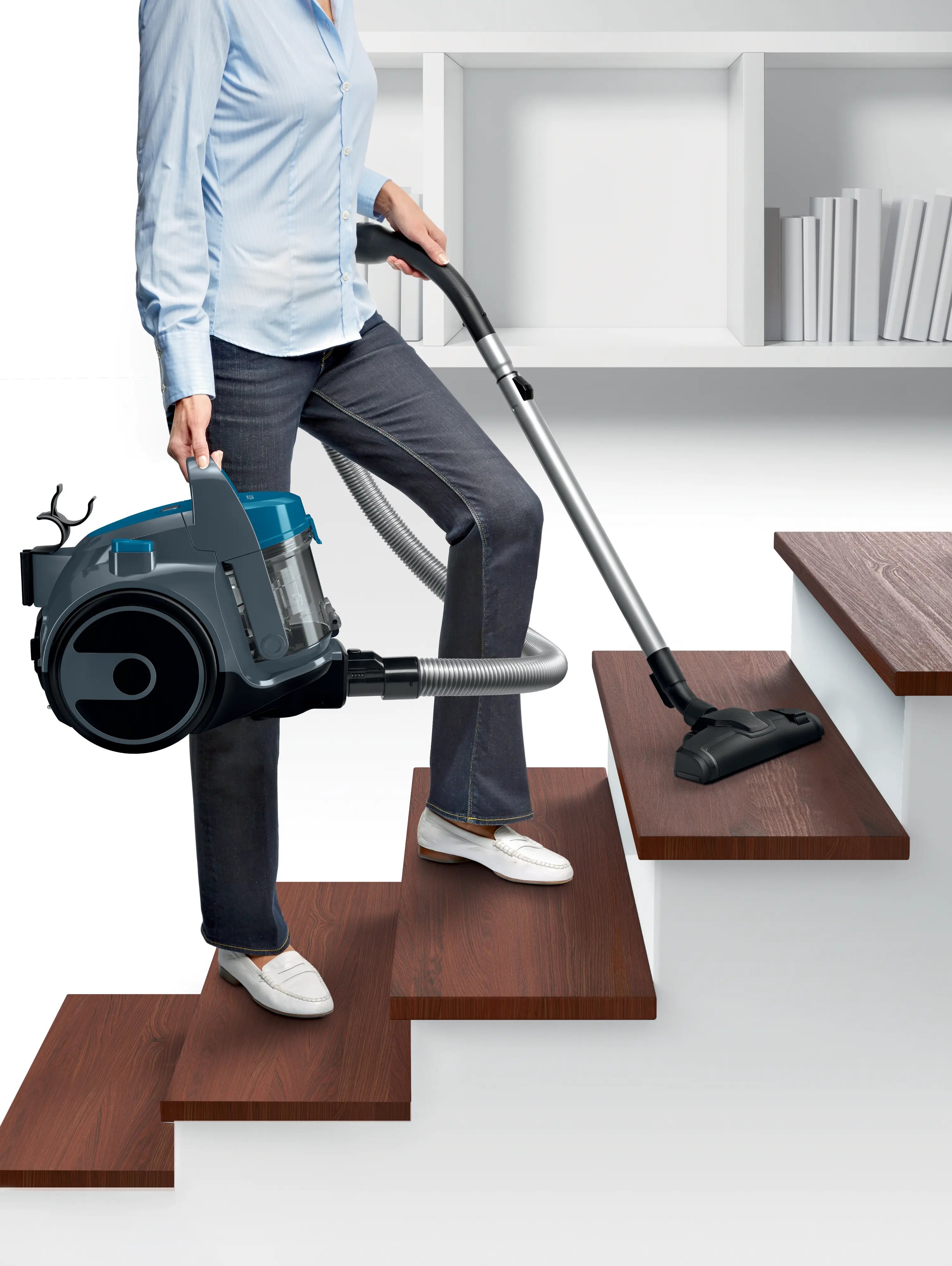 Aspirador sem Saco Bosch Serie 2 BGS05A220 - Azul Azul-4
