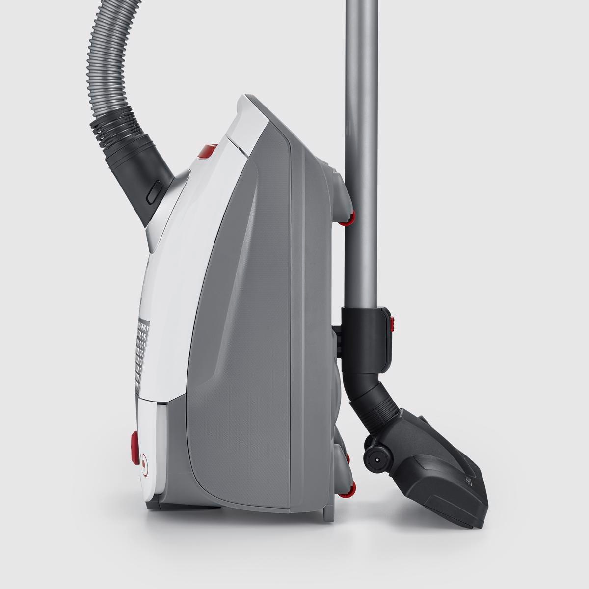 Aspirador com Saco Severin BC7047 Potente e Silencioso e Filtro de pó Hepa 13 - Branco e Cinza Branco / Cinzento-3
