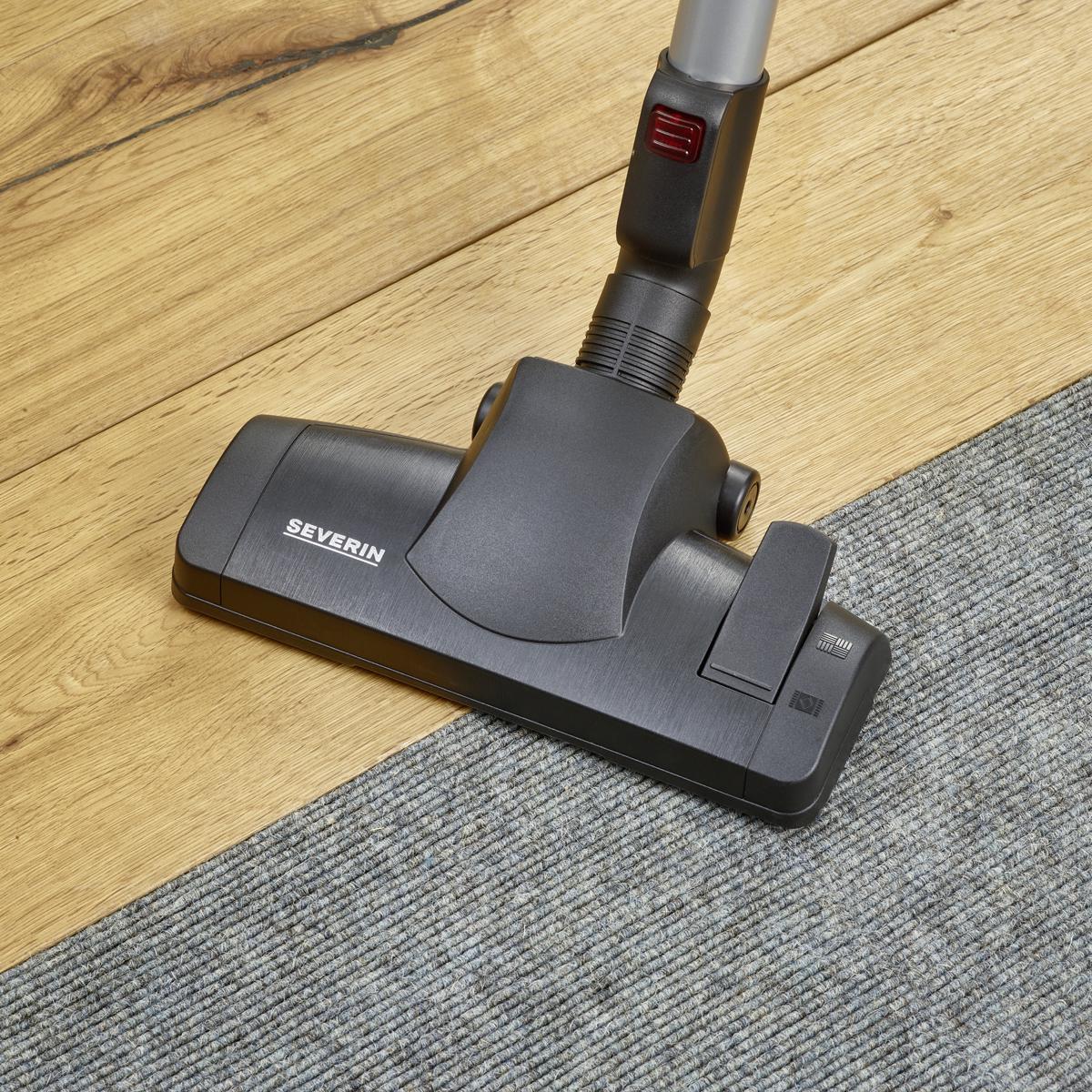 Aspirador com Saco Severin BC7047 Potente e Silencioso e Filtro de pó Hepa 13 - Branco e Cinza Branco / Cinzento-6