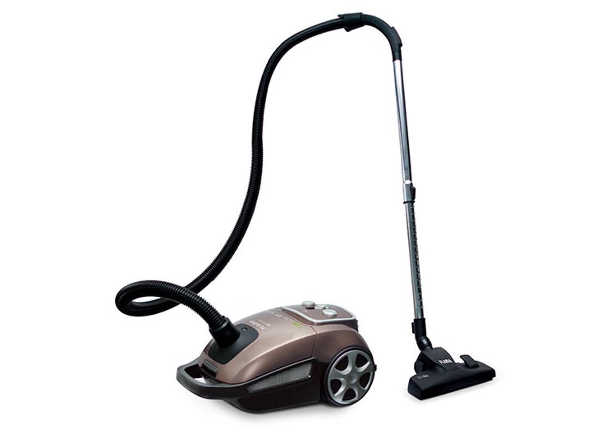 Aspirador com Saco Flama 1676FL de 700 W - Castanho Castanho-2