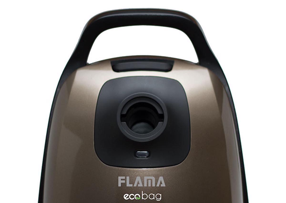 Aspirador com Saco Flama 1676FL de 700 W - Castanho Castanho-4