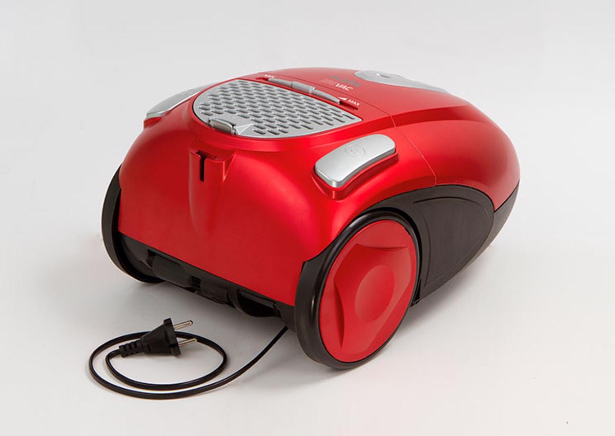 Aspirador com Saco Flama 1675FL de 700 W - Vermelho Vermelho-6