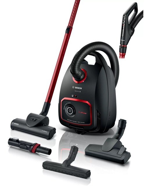 Imagem 0 de Aspirador com Saco Bosch Serie 6 BGL6POW2 ProPower de 850 W - Preto