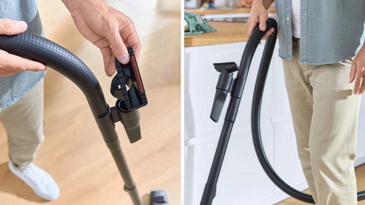 Aspirador com Saco Bosch Serie 4 BGB38BA3T de 850 W - Preto Preto-2