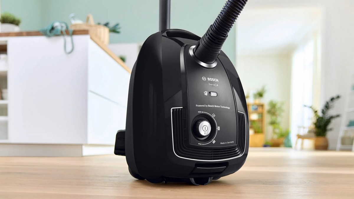 Aspirador com Saco Bosch Serie 4 BGB38BA3T de 850 W - Preto Preto-7