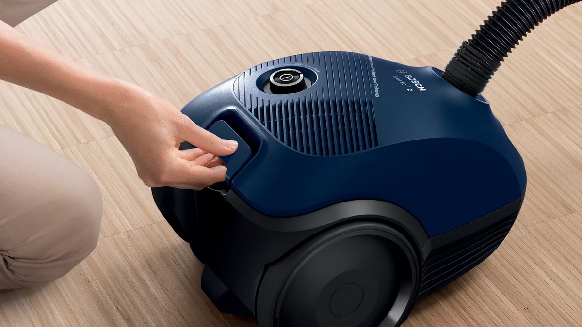 Aspirador com Saco Bosch Serie 2 BGBS2BU1T de 850 W - Azul Azul-6