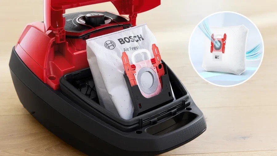 Aspirador com Saco Bosch Serie 8 ProAnimal BGB8PET3A - Vermelho Vermelho-10