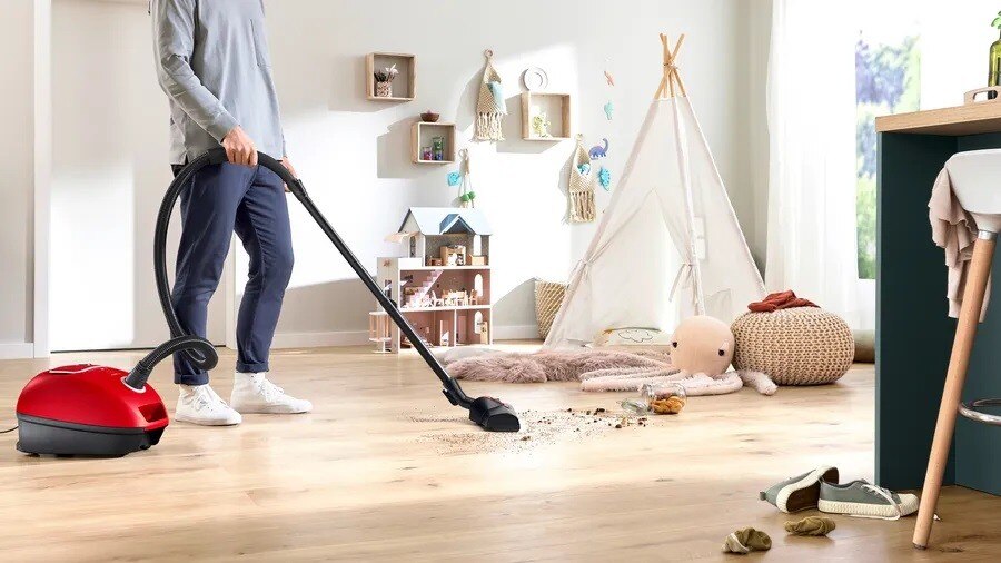Aspirador com Saco Bosch Serie 4 ProAnimal BGB41PET1 - Vermelho Vermelho-3
