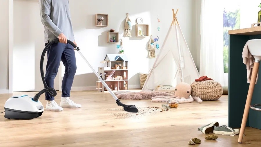 Aspirador com Saco Bosch Serie 4 ProSilence BGL41SIL1H - Branco Branco-4