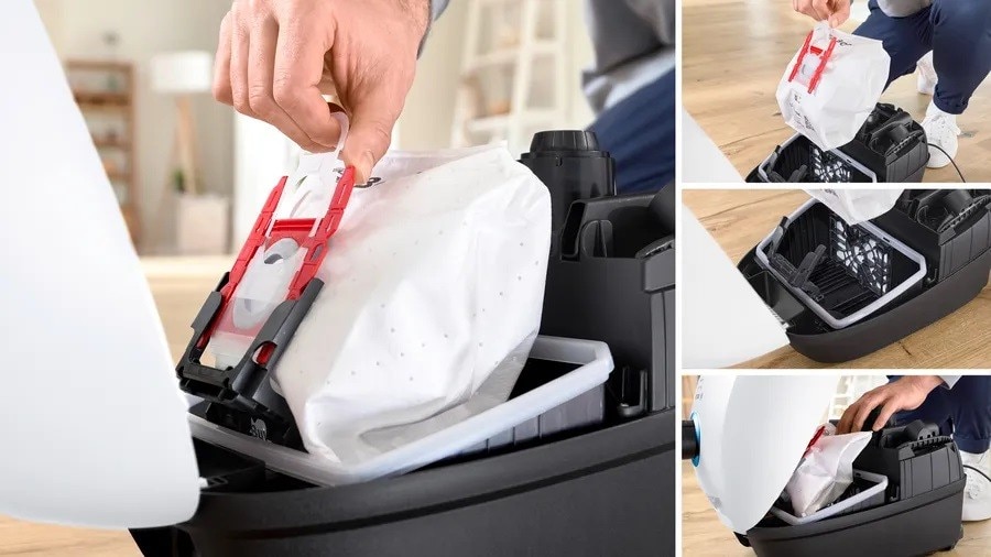 Aspirador com Saco Bosch Serie 4 ProSilence BGL41SIL1H - Branco Branco-5