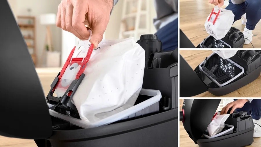 Aspirador com Saco Bosch Serie 4 ProPower BGB41POW1 - Preto Preto-7