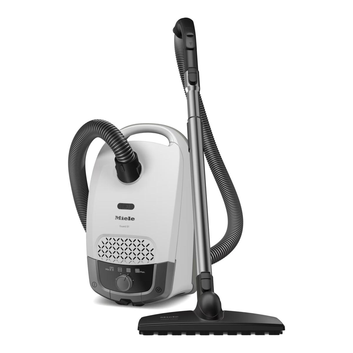 Imagem 0 de Aspirador com Saco Miele Guard S1 Parquet Flex - Branco Brilhante