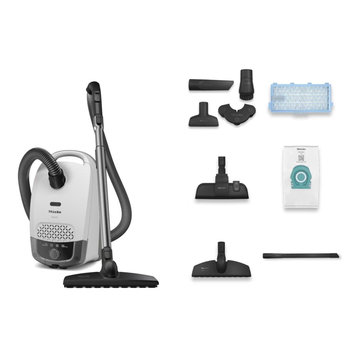 Aspirador com Saco Miele Guard S1 Parquet Flex - Branco Brilhante Branco brilho-2