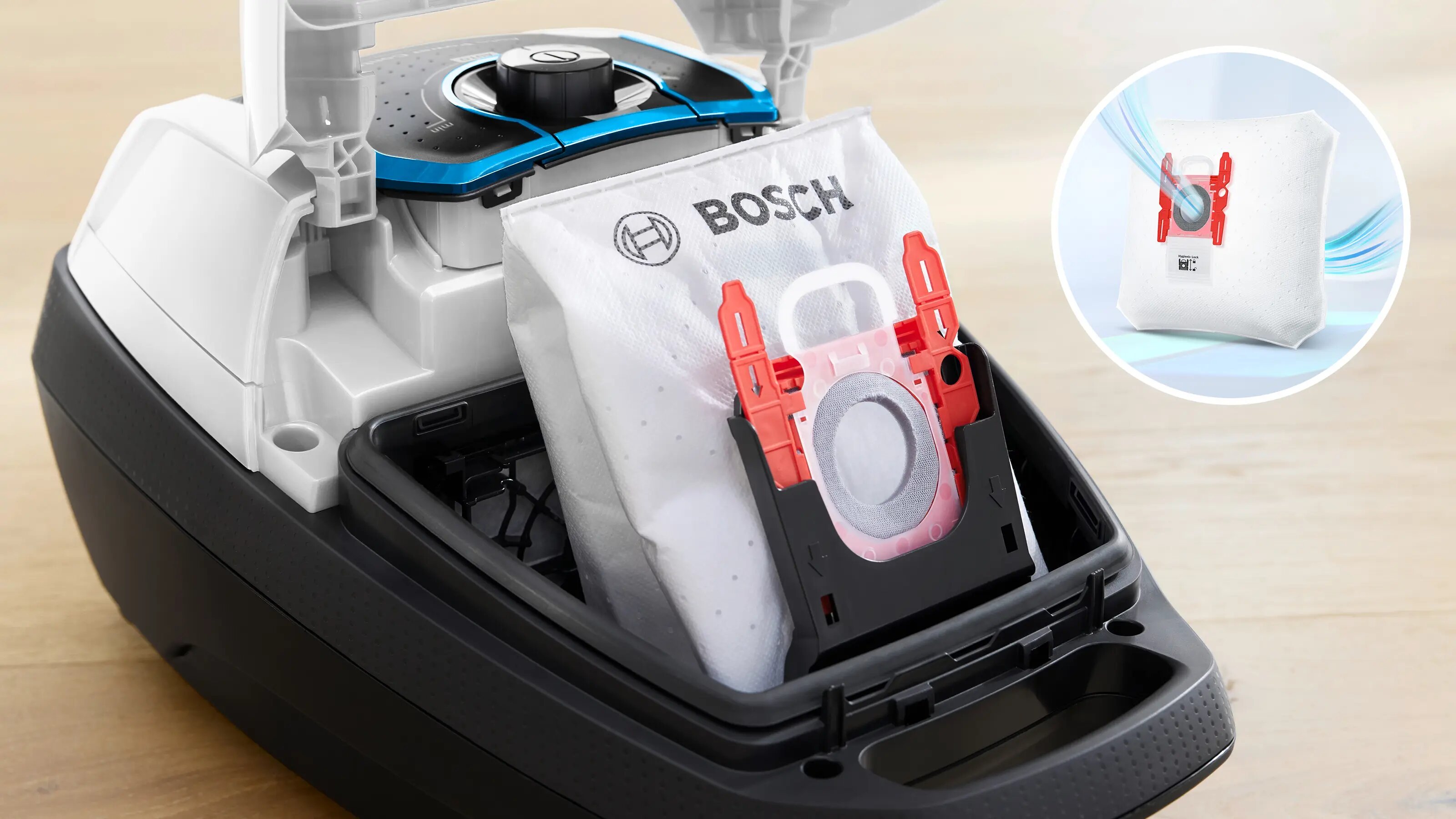 Aspirador com Saco Bosch Serie 8 BGL8SIL1L ProSilence - Branco Branco-7