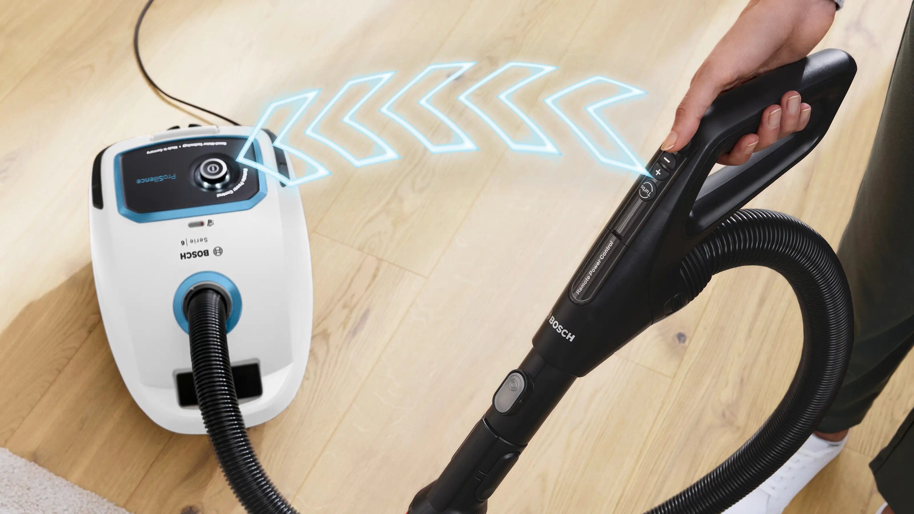 Aspirador com Saco Bosch Serie 6 BGB6SIL0L ProSilence - Branco Branco-11