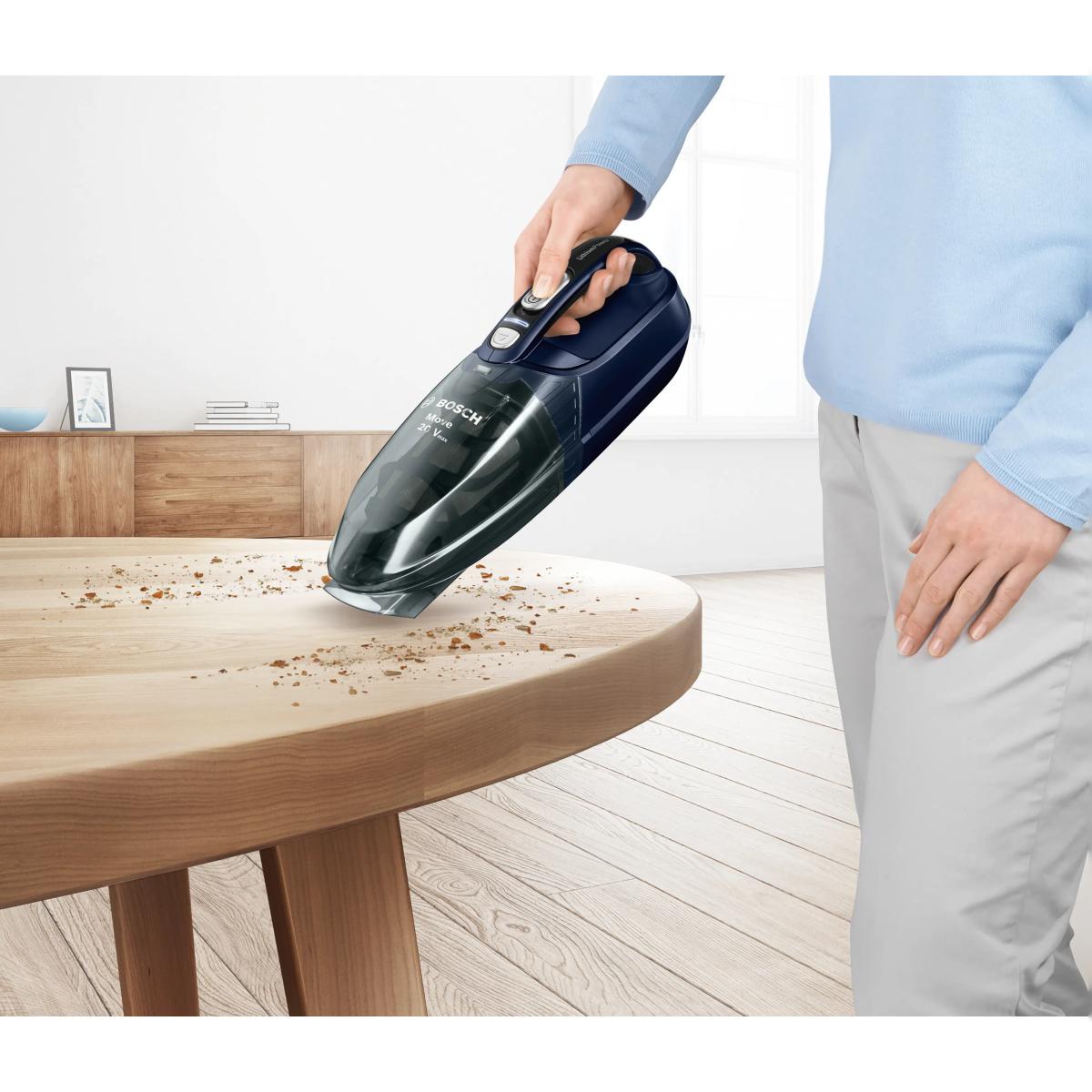 Aspirador de Mão Bosch Move Lithium BHN20L de 20 V Azul-5