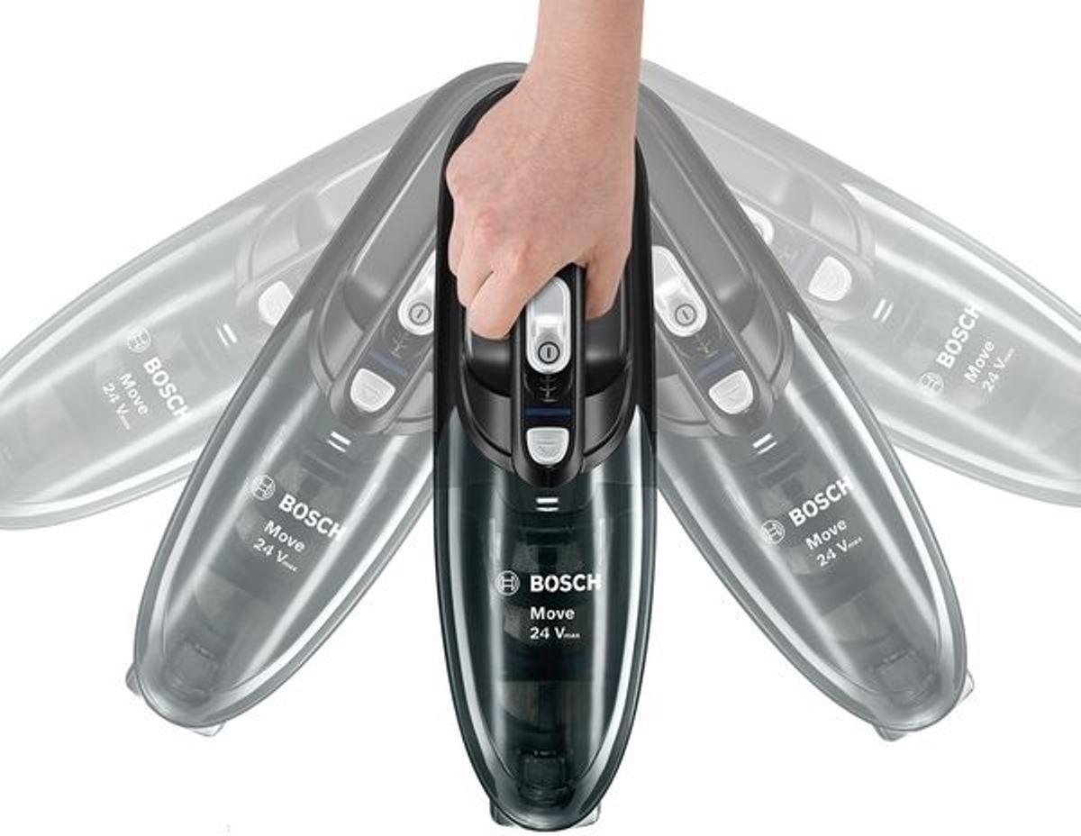 Aspirador de Mão Bosch Move Lithium BHN24L de 24 V - Preto Preto-4