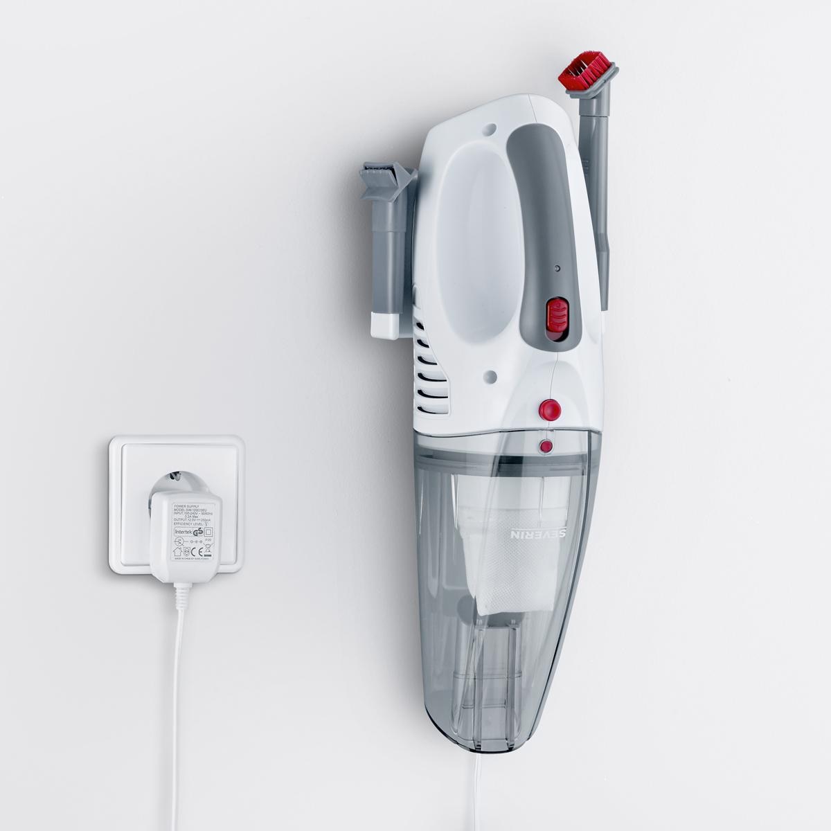 Aspirador de Mão Serevin HV7144 S' Power® home & car Li 20 3 em 1 - Branco Branco-5