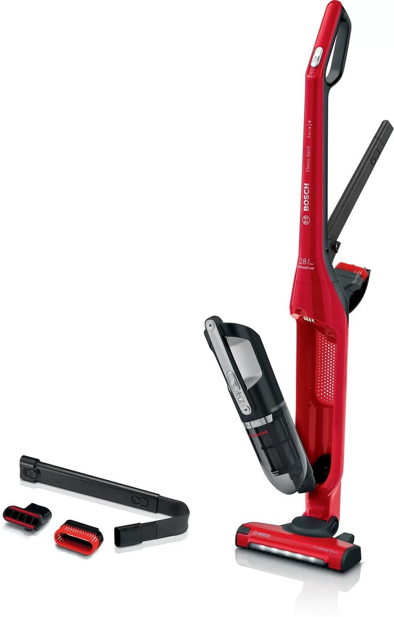 Imagem 0 de Aspirador Vertical Bosch Série 4 BBH3ZOO28 ProAnimal de 28 V - Vermelho