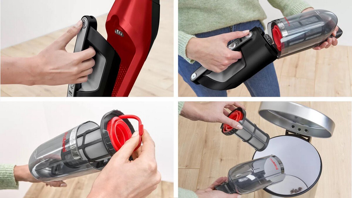 Aspirador Vertical Bosch Série 4 BBH3ZOO28 ProAnimal de 28 V - Vermelho Vermelho-8