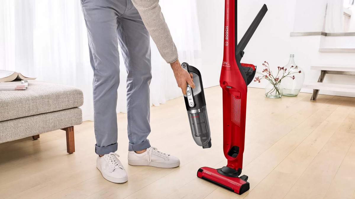 Aspirador Vertical Bosch Série 4 BBH3ZOO28 ProAnimal de 28 V - Vermelho Vermelho-10