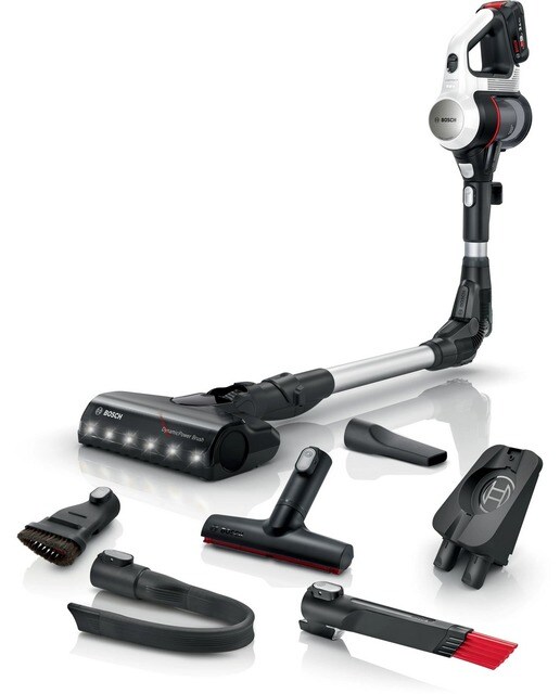 Imagem 0 de Aspirador Vertical Bosch BCS711XXL Unlimited 7 Recarregável com Autonomia de 40 min - Branco