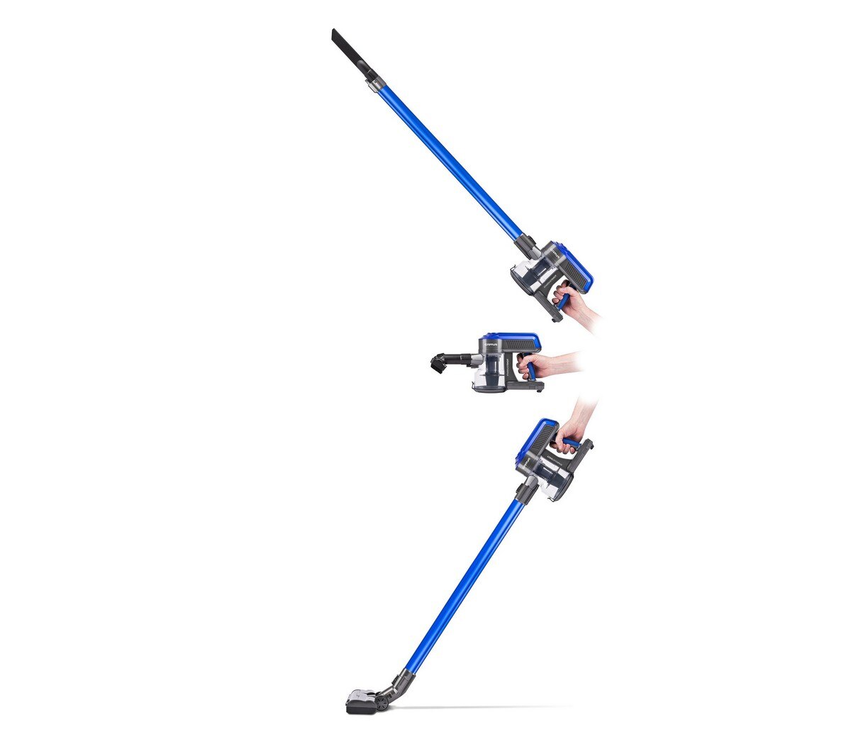 Aspirador Vertical G3 Ferrari G90025 Stardust Digit 2FLG900250 de 300 W e Capacidade de 600 ml - Autonomia 40 min - Azul e Preto Azul / Preto-5
