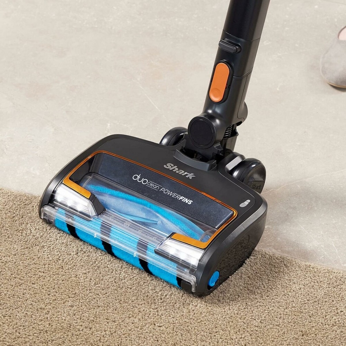 Aspirador Vertical Shark IZ300EU de 25,2 V - Autonomia 60 min - Preto e Cobre Preto / Cobre-6