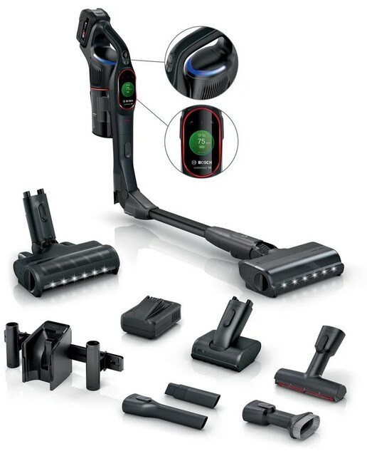 Imagem 0 de Aspirador Recarregável Bosch BCS1051POW Unlimited 10 ProPower - Preto