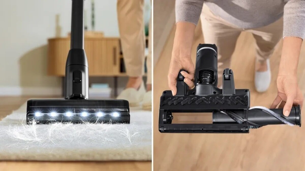 Aspirador Recarregável Bosch BCS1041PET Unlimited 10 ProAnimal - Vermelho Preto / Vermelho-3