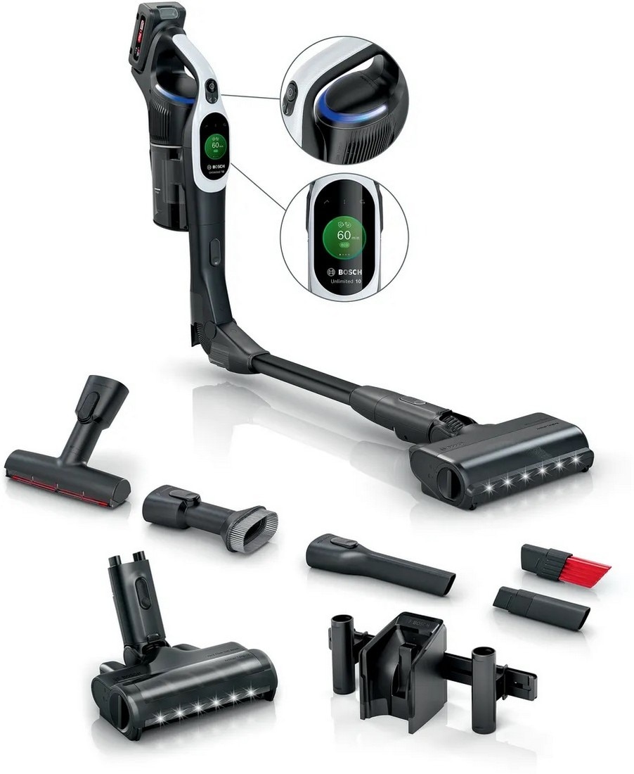 Imagem 0 de Aspirador Recarregável Bosch BCS1041WAC Unlimited 10 - Branco