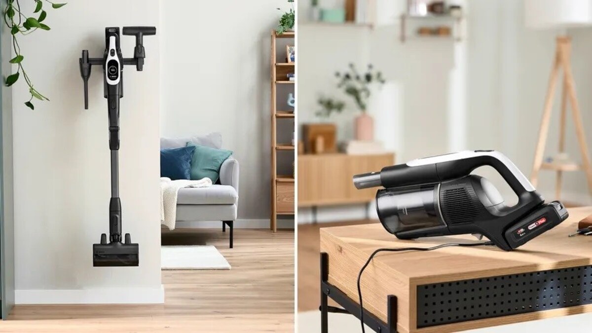 Aspirador Recarregável Bosch BCS1041WAC Unlimited 10 - Branco Branco - Preto-3