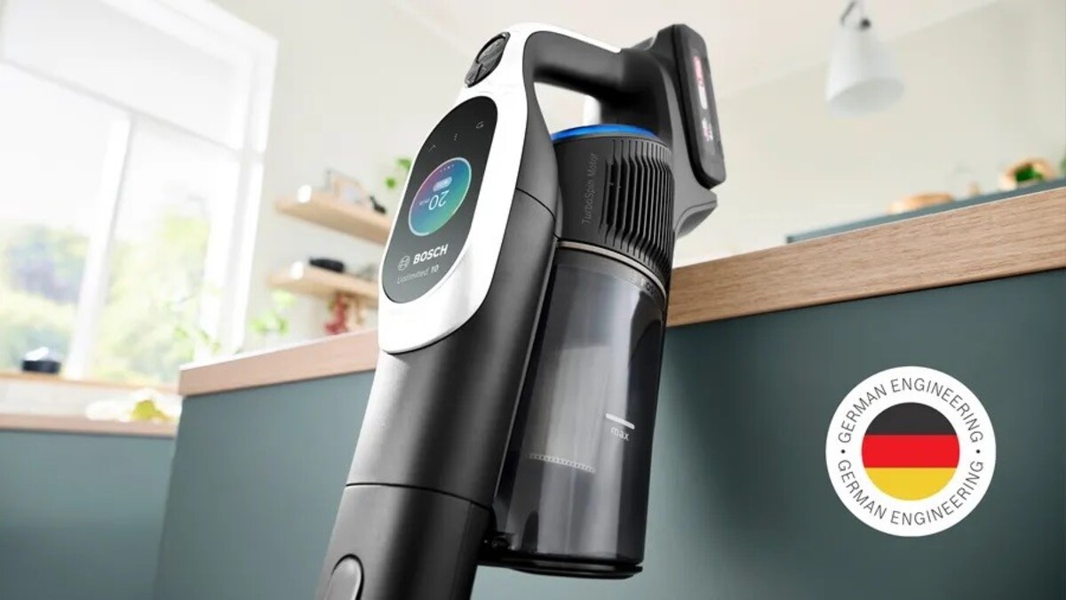 Aspirador Recarregável Bosch BCS1041WAC Unlimited 10 - Branco Branco - Preto-6