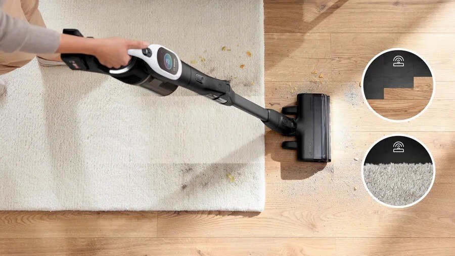 Aspirador Recarregável Bosch BCS1041WAC Unlimited 10 - Branco Branco - Preto-8