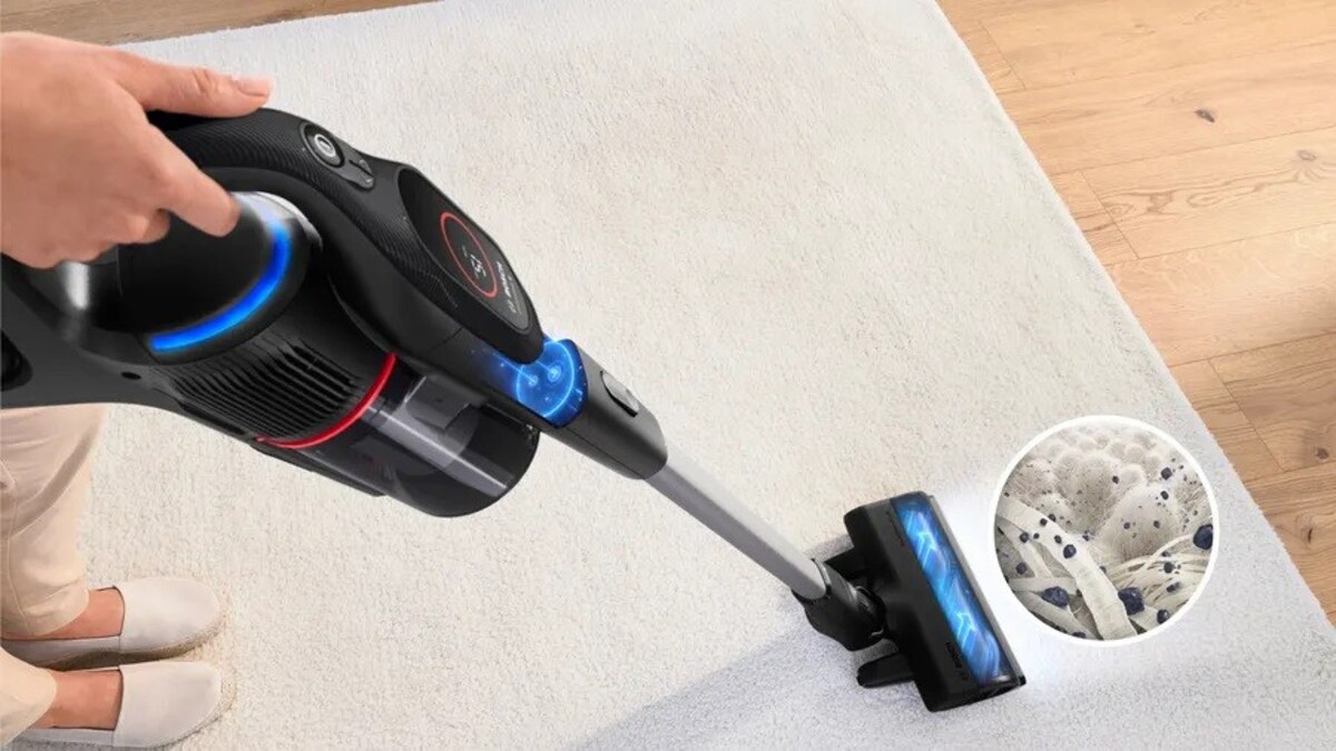 Aspirador Vertical Bosch Unlimited 9 BCS931BQC Recarregável, Autonomia de 60 min - Preto Preto-2