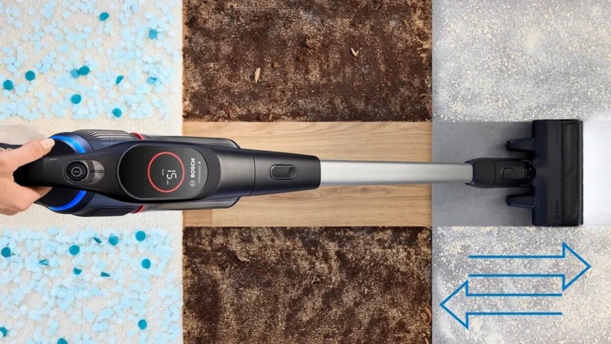 Aspirador Vertical Bosch Unlimited 9 BCS931BQC Recarregável, Autonomia de 60 min - Preto Preto-3