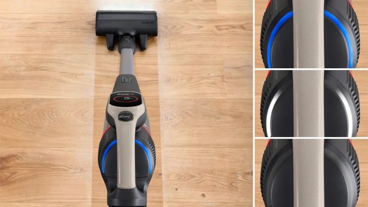 Aspirador Vertical Bosch Unlimited 9 BCS931GAC Recarregável, Autonomia de 60 min - Inox Cinzento-6