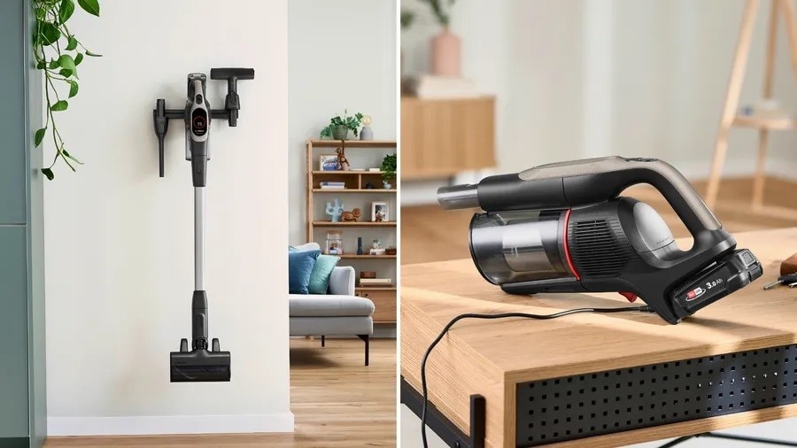 Aspirador Vertical Bosch Unlimited 9 BCS931GAC Recarregável, Autonomia de 60 min - Inox Cinzento-10