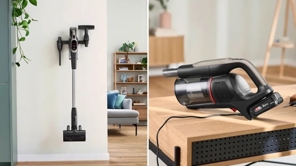 Aspirador Vertical Bosch Unlimited 9 BCS931GAC Recarregável, Autonomia de 60 min - Inox Cinzento-10