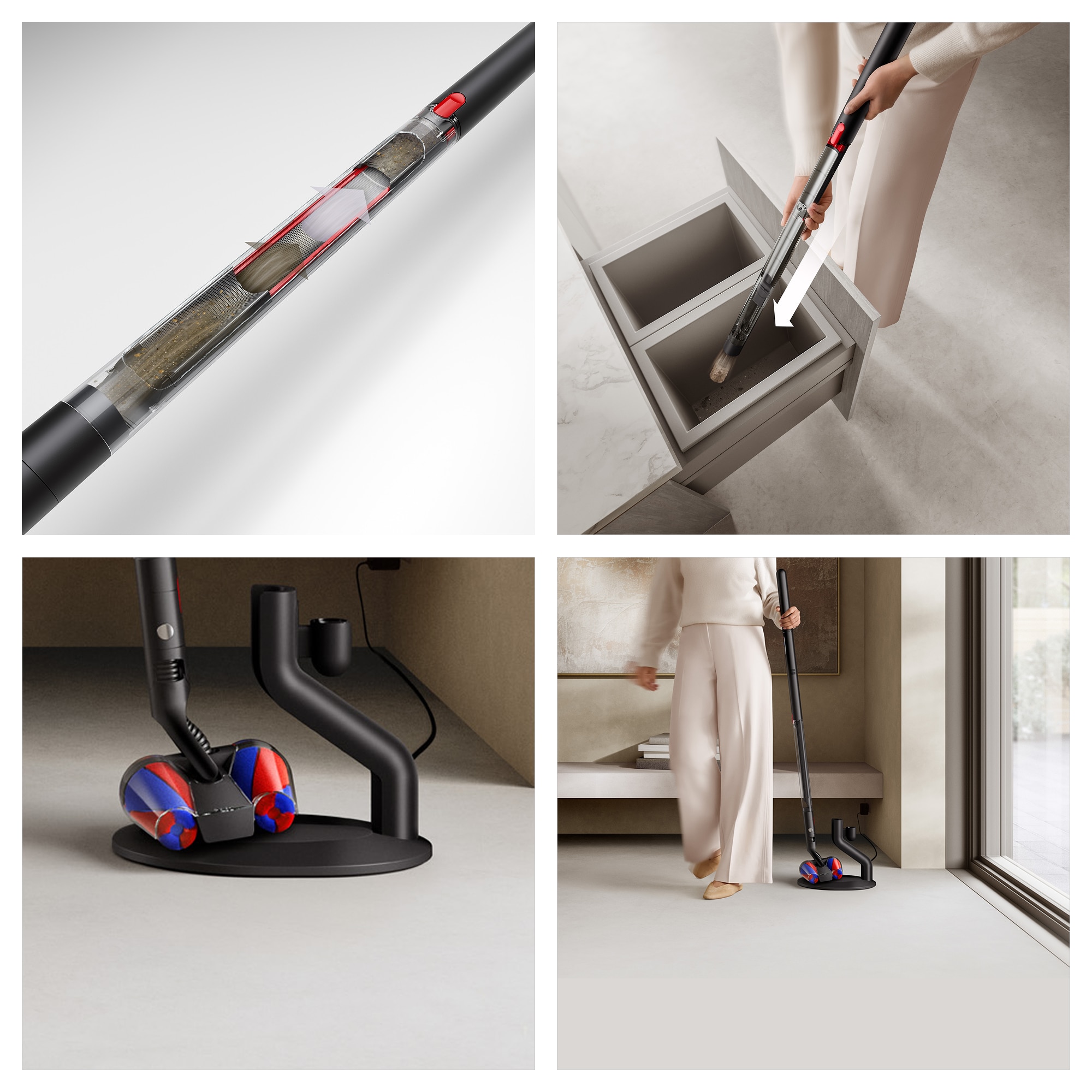 Aspirador Vertical Dyson Pencilvac, Recarregável, Leve e Manobrável Preto-5